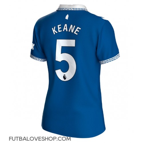 Dres Everton Michael Keane #5 Domáci pre Ženy 2023-24 Krátky Rukáv